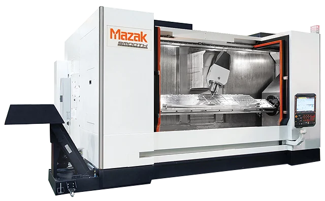 Mazak VTC-800/30SDR z podwójnymi stołami obrotowymi